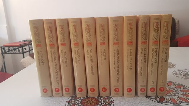 Enciclopedia, diccionario ilustrado y curso ingles