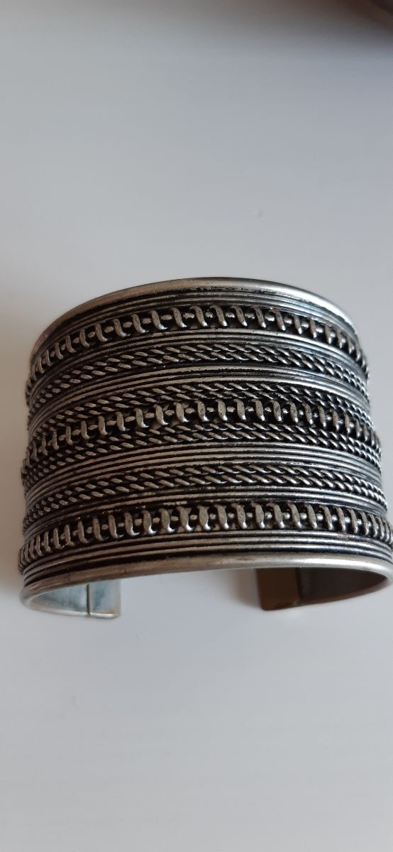 Pulsera metálica ajustable 20cm