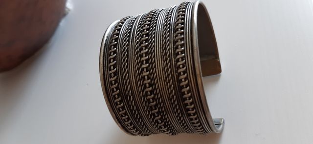 Pulsera metálica ajustable 20cm