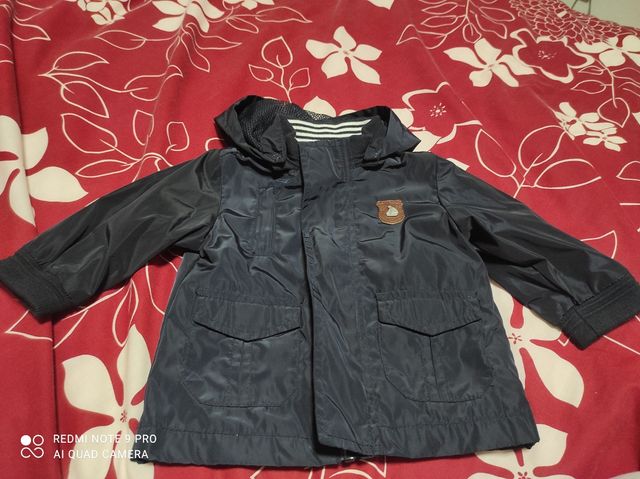 Chaqueta fina niño Chicco, talla 6 meses.