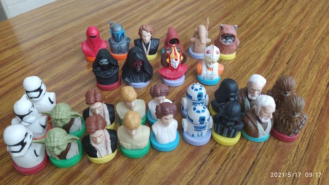 Sellos con figura de Star Wars
