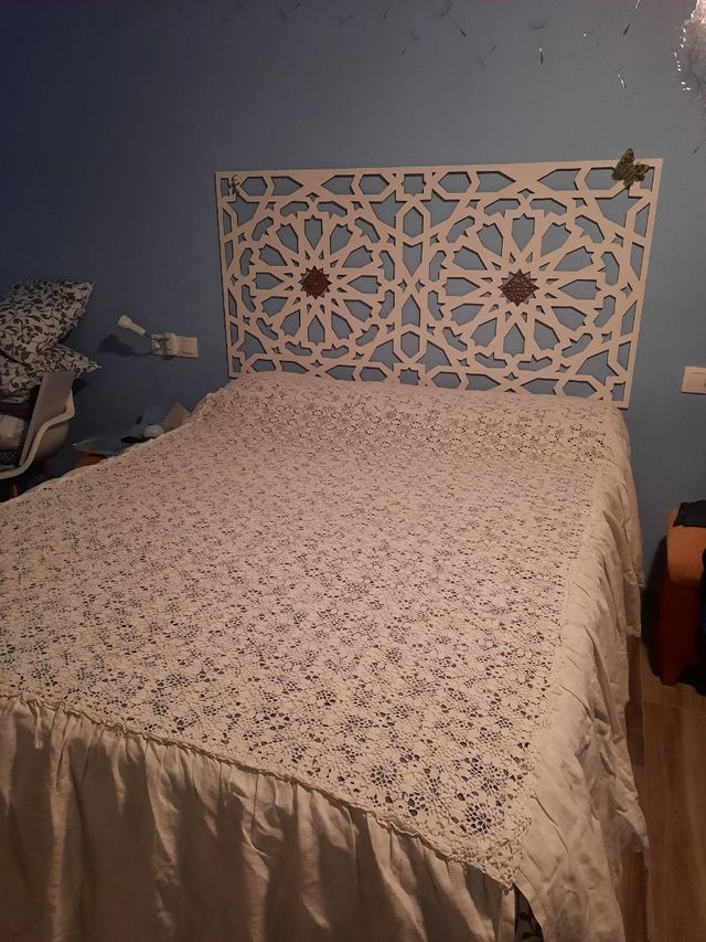 🟢Colcha de ganchillo