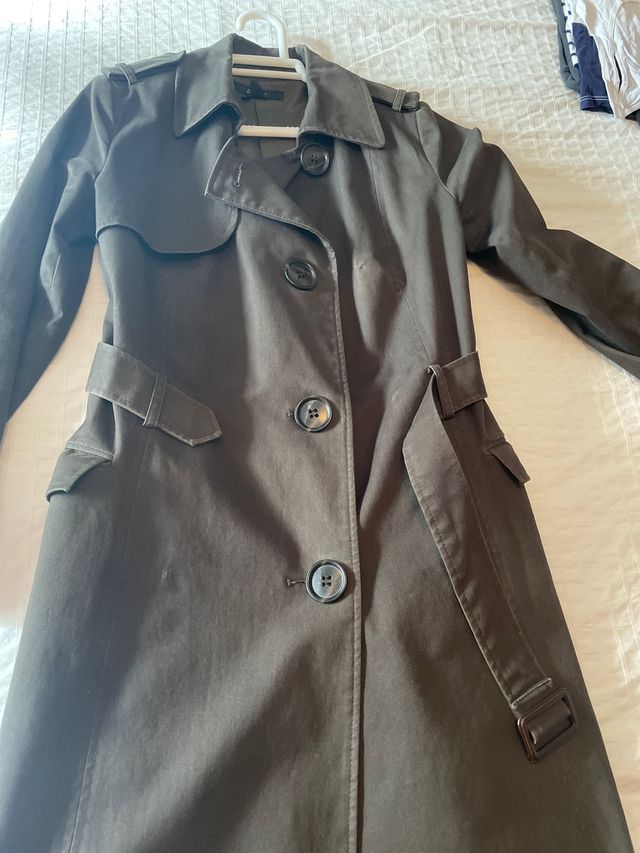 Abrigo gabardina ZARA