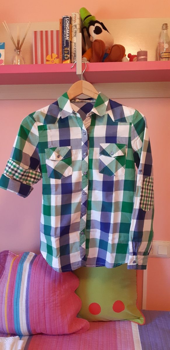 Camisa manga larga mujer
