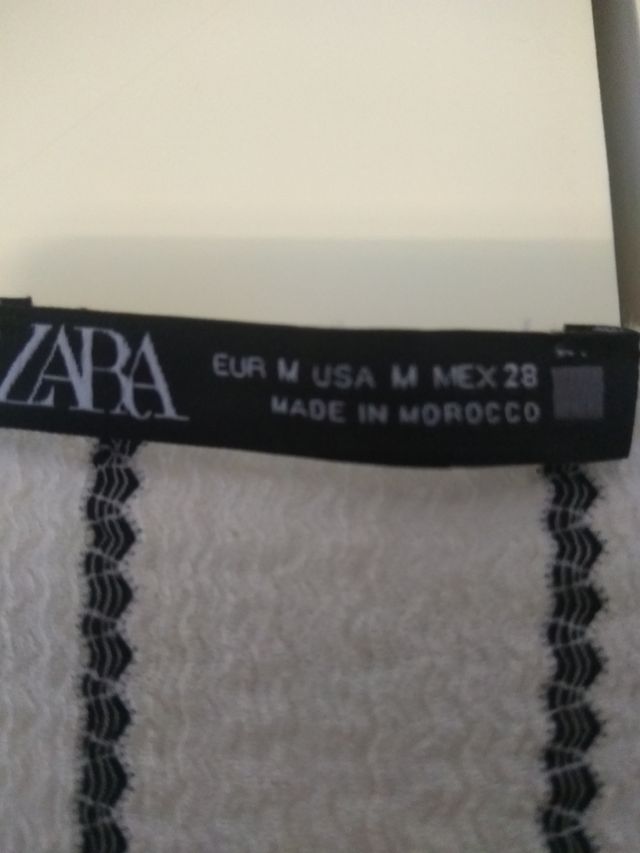 vestido verano blanco/negro