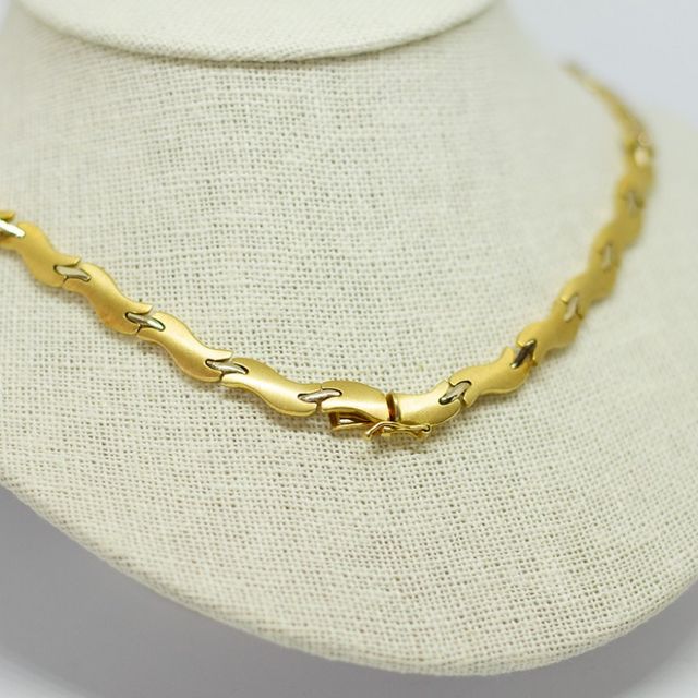 Conjunto bicolor Princesa con circonitas, oro 18K