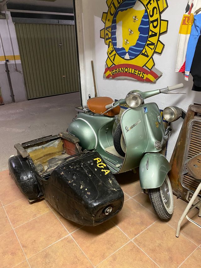 Sidecar Para Vespa De Segunda Mano Por 1 400 En Bellavista En Wallapop