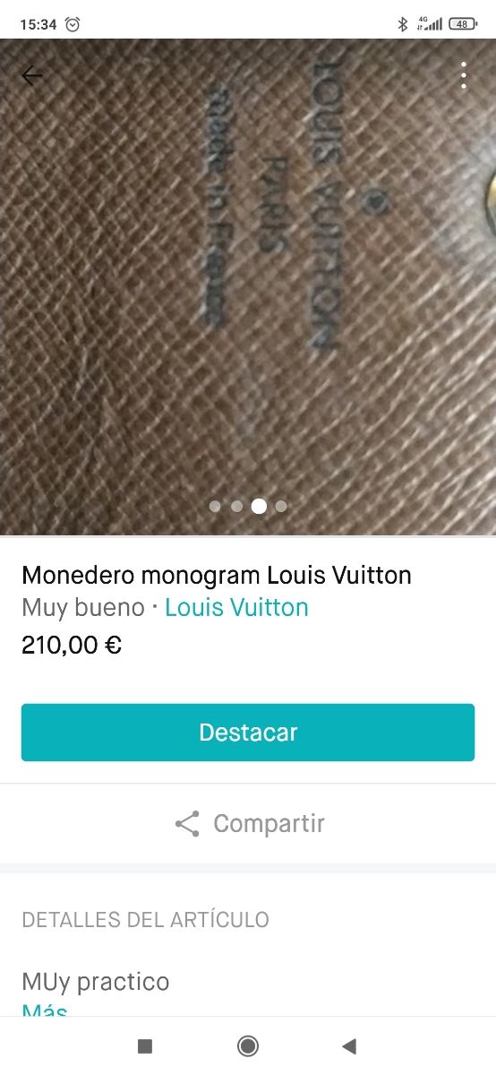 Monedero Louis Vuitton