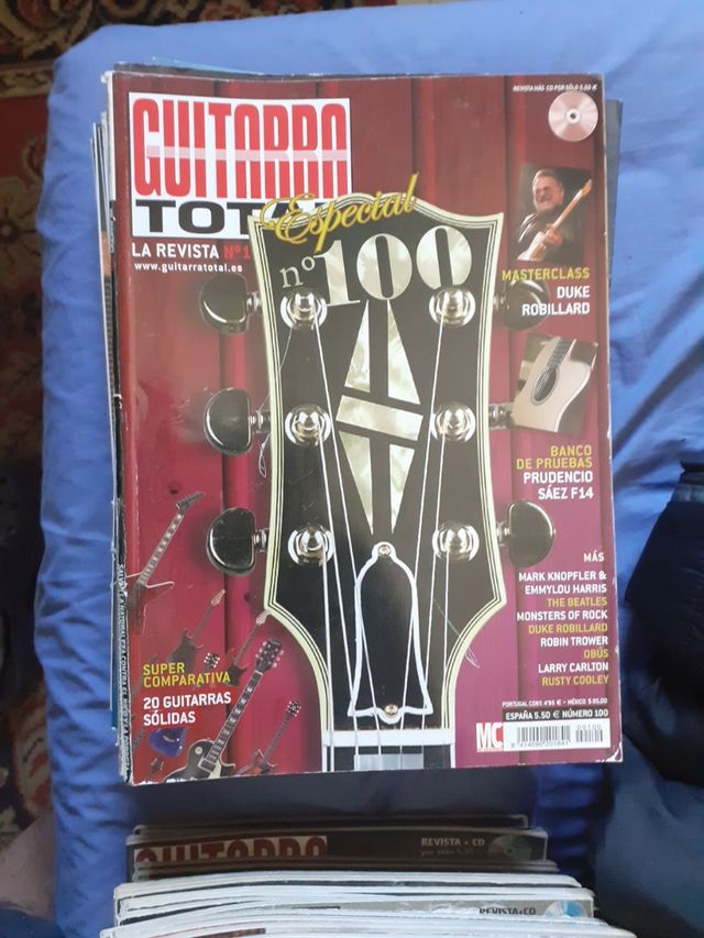 lote guitarra total de 53 números con sus cds