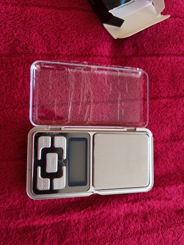 Báscula de precisión de bolsillo