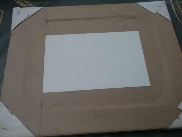 precioso cuadro punto de cruz, nuevo,hay medidas