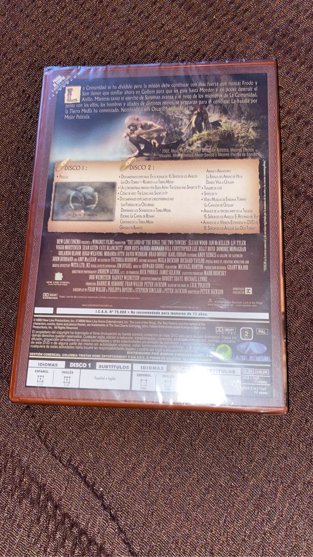 Películas dvd precintadas