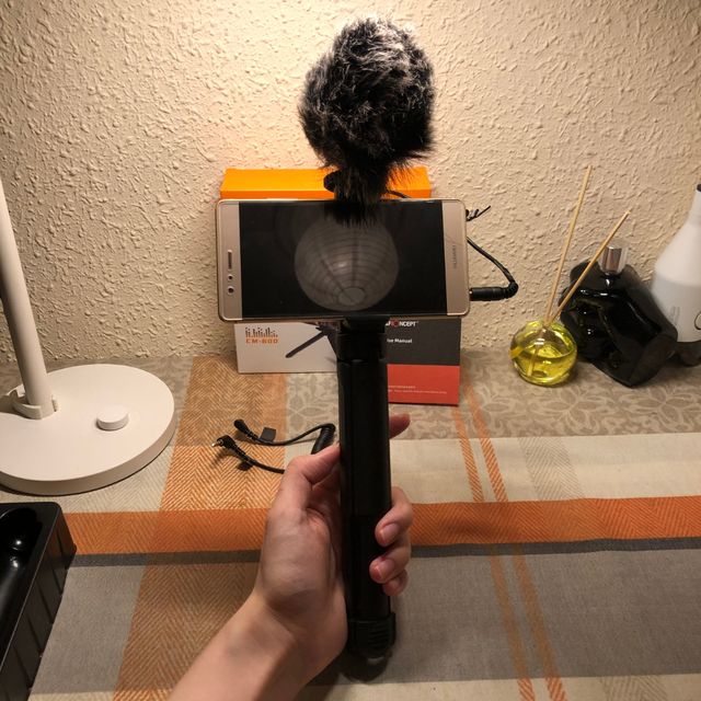 micrófono para streaming.