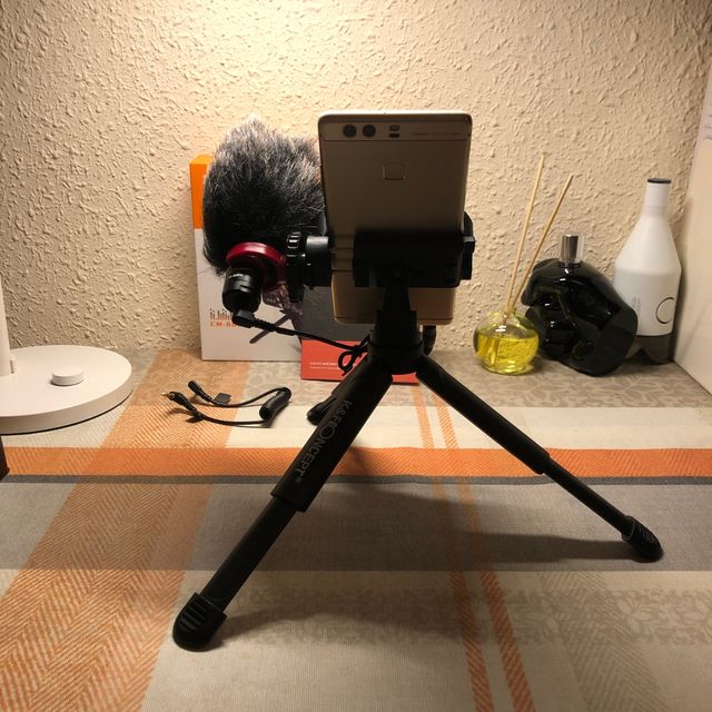 micrófono para streaming.