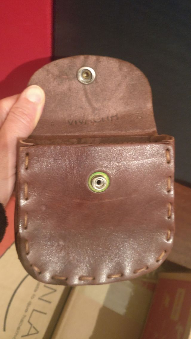 Riñonera/Monedero VIVACITA de piel