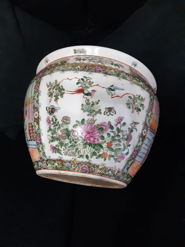 macetero chino porcelana coleccionistas