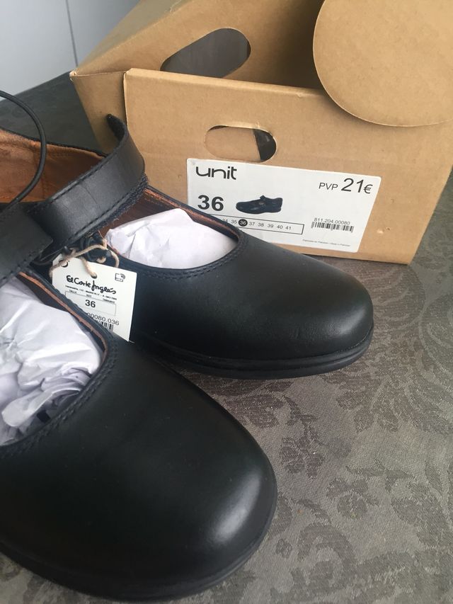 NUOVO! Scarpe da scuola El Corte Inglés 36