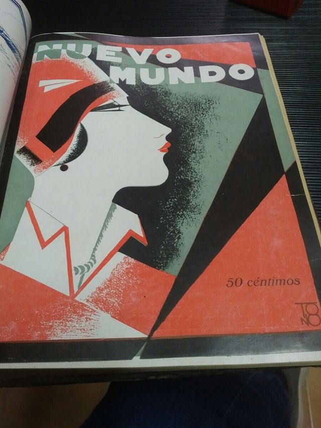 Revista Nuevo Mundo 1927 encuadernada