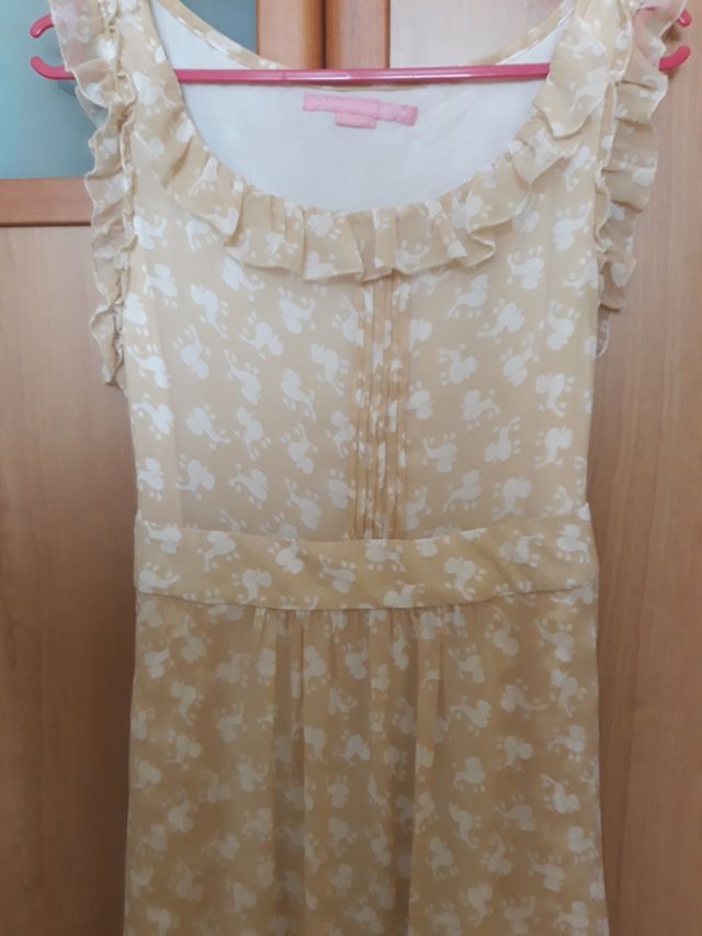 Vestido holy preppy s gasa highly 
