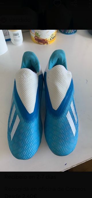Botas Fútbol Adidas X de segunda mano por 25 EUR en Madrid en WALLAPOP