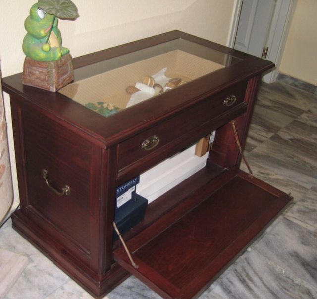 Arcón Zapatero con espejo a juego.