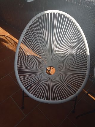 Sillas y mesa jardin de segunda mano por 90 € en Ronda en WALLAPOP
