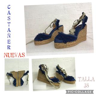 SANDALIAS/ESPARDEÑAS CASTAÑER T.38 nuevas Caja