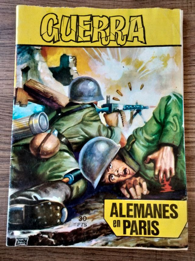 Cómic Guerra: Alemanes en París 