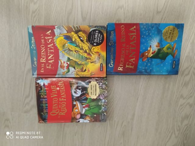 libros varios Gerónimo Stilton, juvenilSM