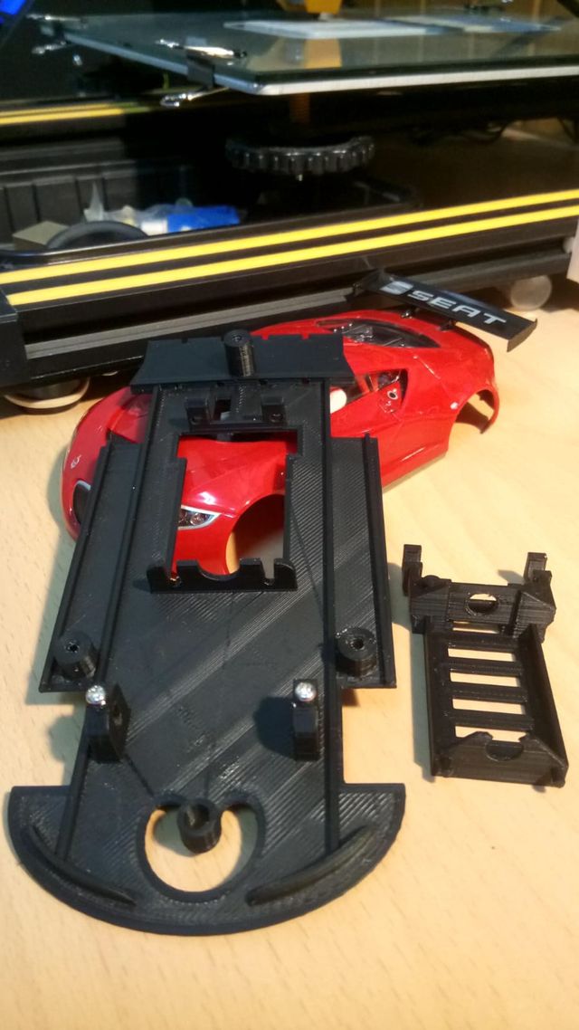 CHASIS PARA SCALEXTRIC SEAT CUPRA GT