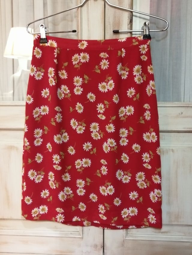 conjunto de falda y blusa