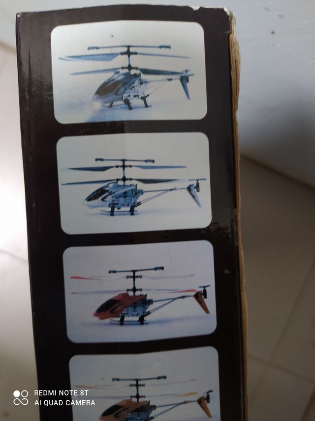 helicóptero hycell,infrarojo