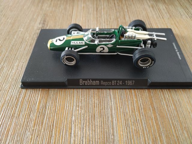 brahbam repco bt24 1967 fórmula 1 1/43