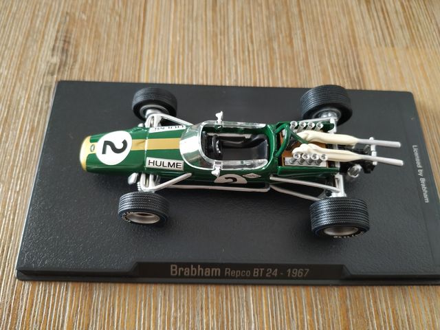 brahbam repco bt24 1967 fórmula 1 1/43