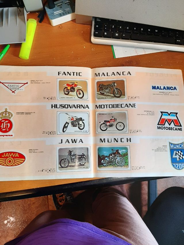 Album antiguo "MOTO SPORT"