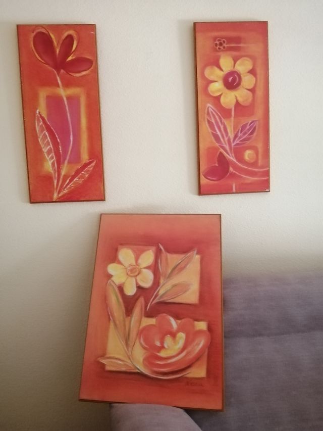 Colección de 3 cuadros 