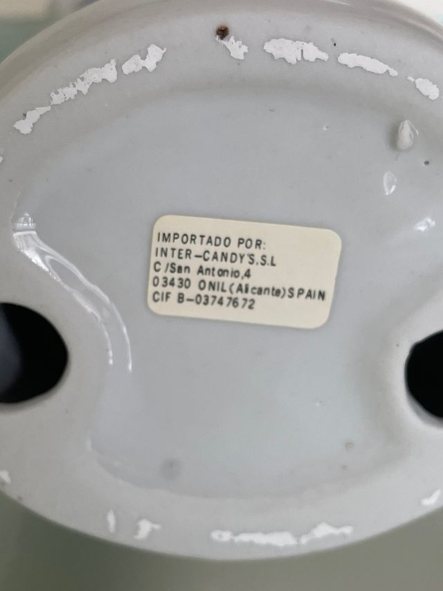 Figura religiosa de porcelana