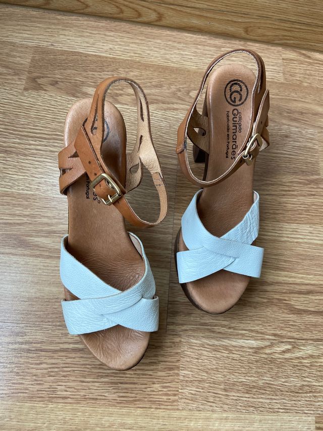 Sandalias piel 