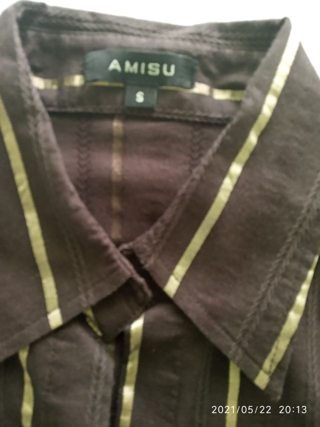 Blusa Marrón de manga larga