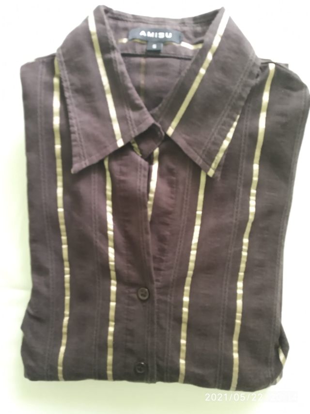 Blusa Marrón de manga larga