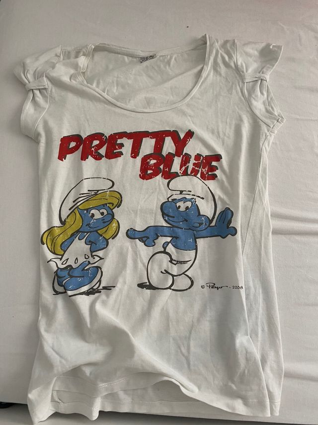 Camiseta de Pitufos