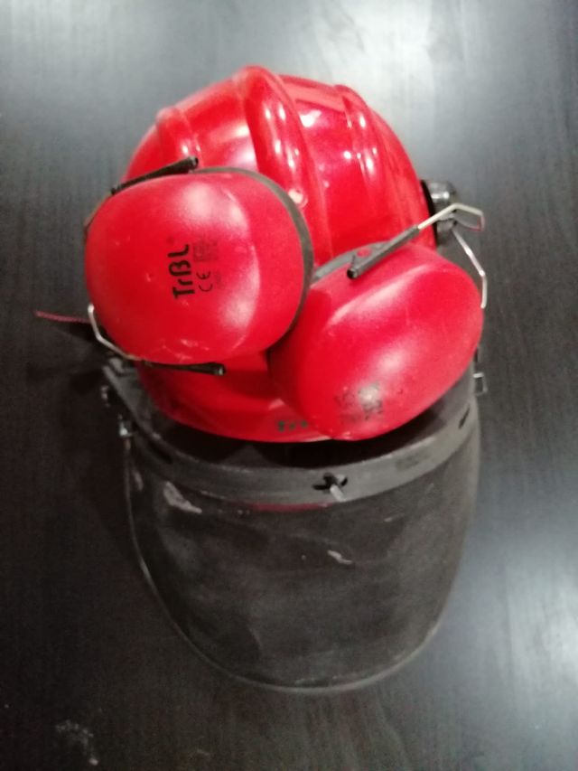 casco de jardinería