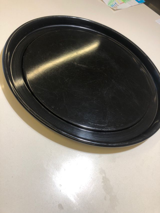 Bandeja metálica para microondas