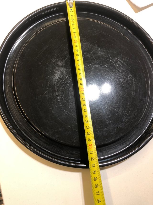 Bandeja metálica para microondas