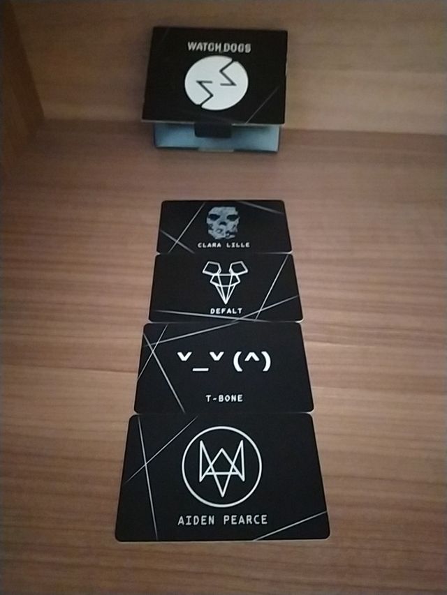 Set tarjetas Watch_dogs