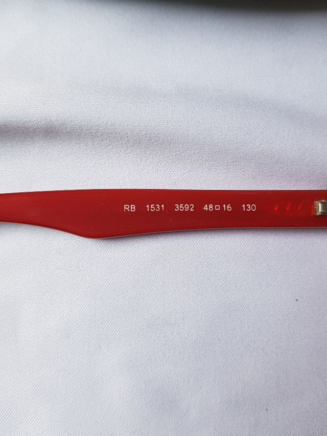 Montura RAY-BAN para (pre)adolescentes.