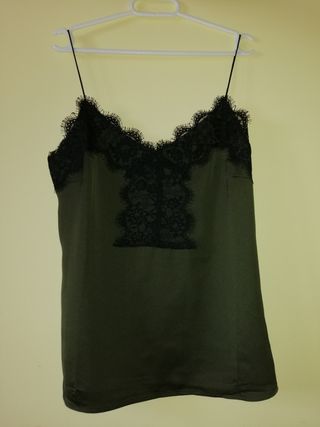 camisa lencera stradivarius