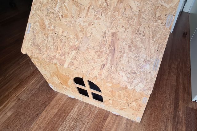 Casita desmontable para mascota