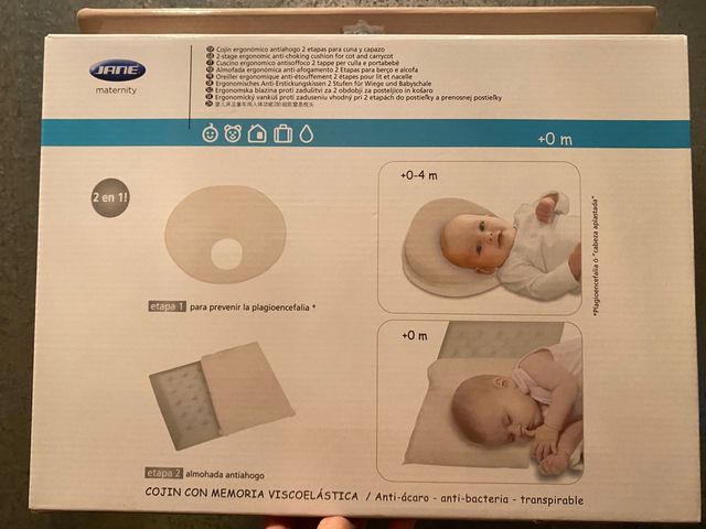 Cojín bebé para evitar la plagicefalia