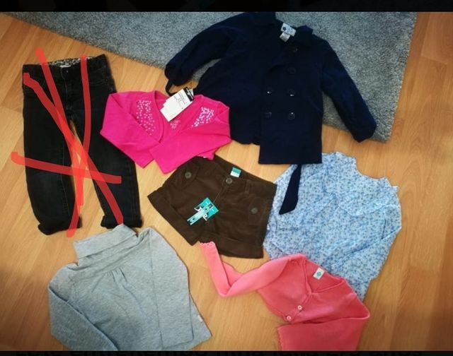 Lote entretiempo niña talla 2/3 años